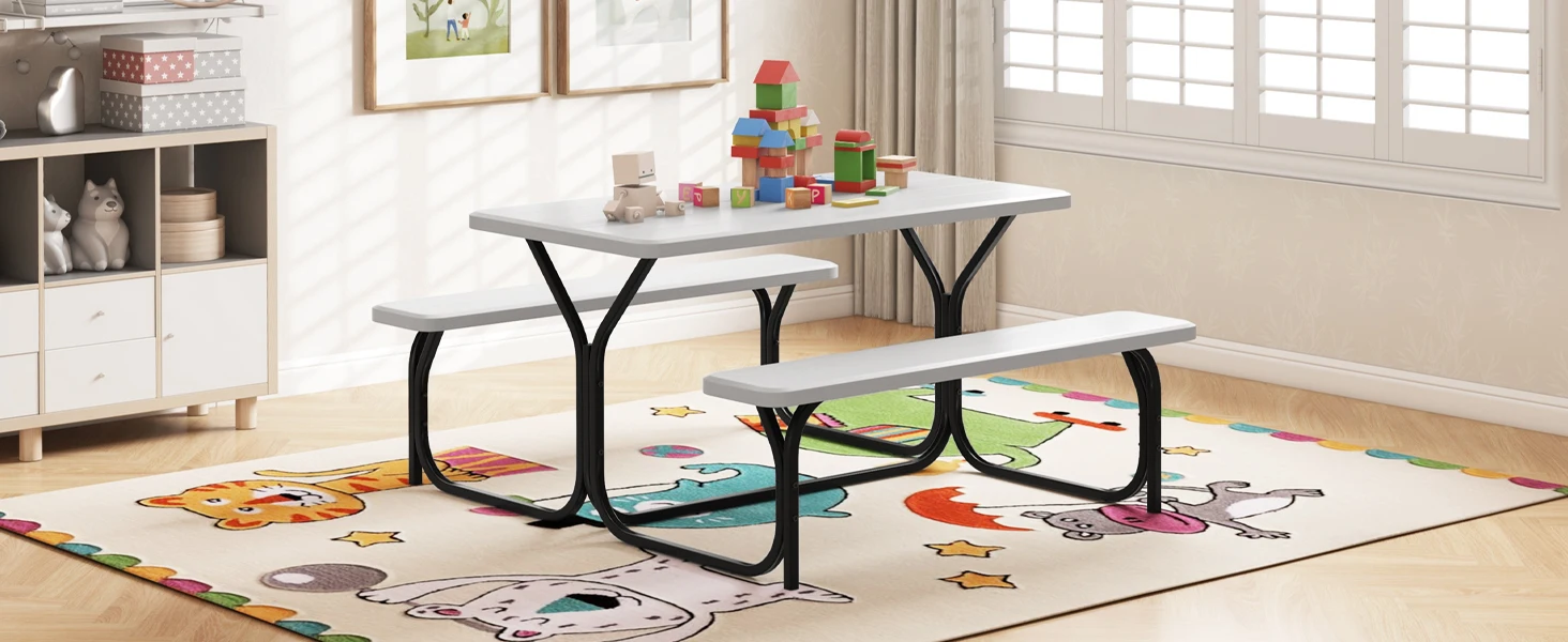 picnic table bench set