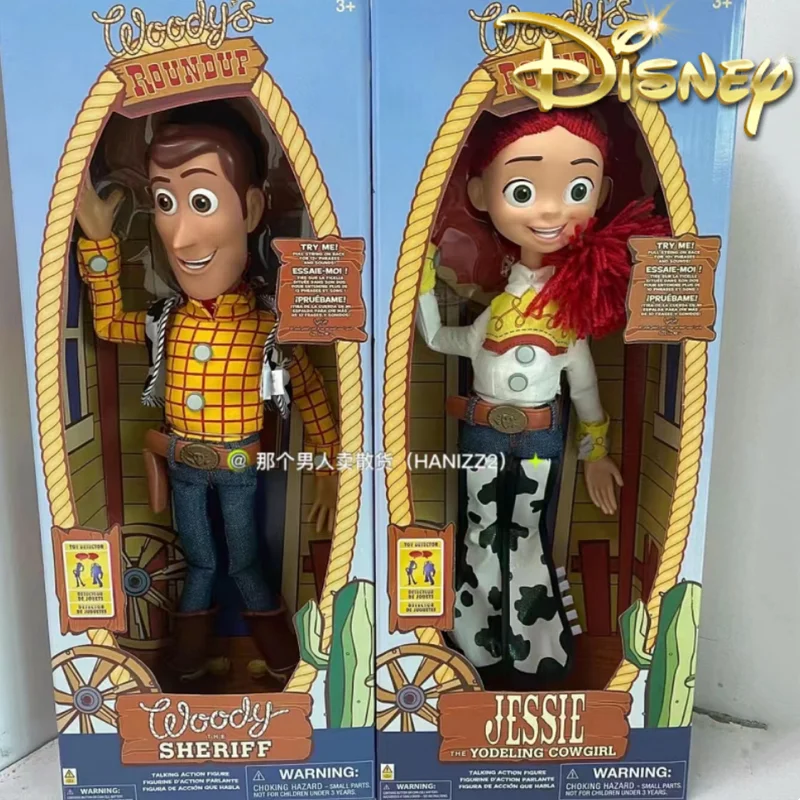 Disney Toy Story 4 Talking Woody Buzz Jessie Rex Action Figures Anime Decoration Model Collection Toys Figurine Gift Toy Model