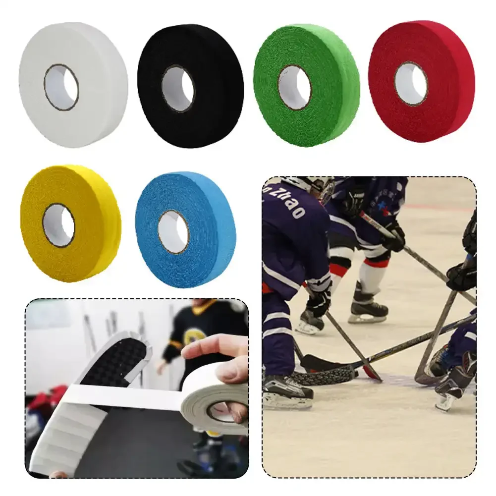 25M Self-Adhesive Hockey Tape 27 Yards Hockey Stick Tape Badminton Handle Ice Grip Roll Anti-slip Sport Accessories Hockey Tape