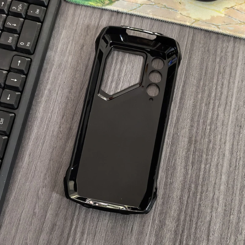 Blackview Oscal Pilot 1 Transparent Black TPU Phone Case - Soft Silicone Protective Shell