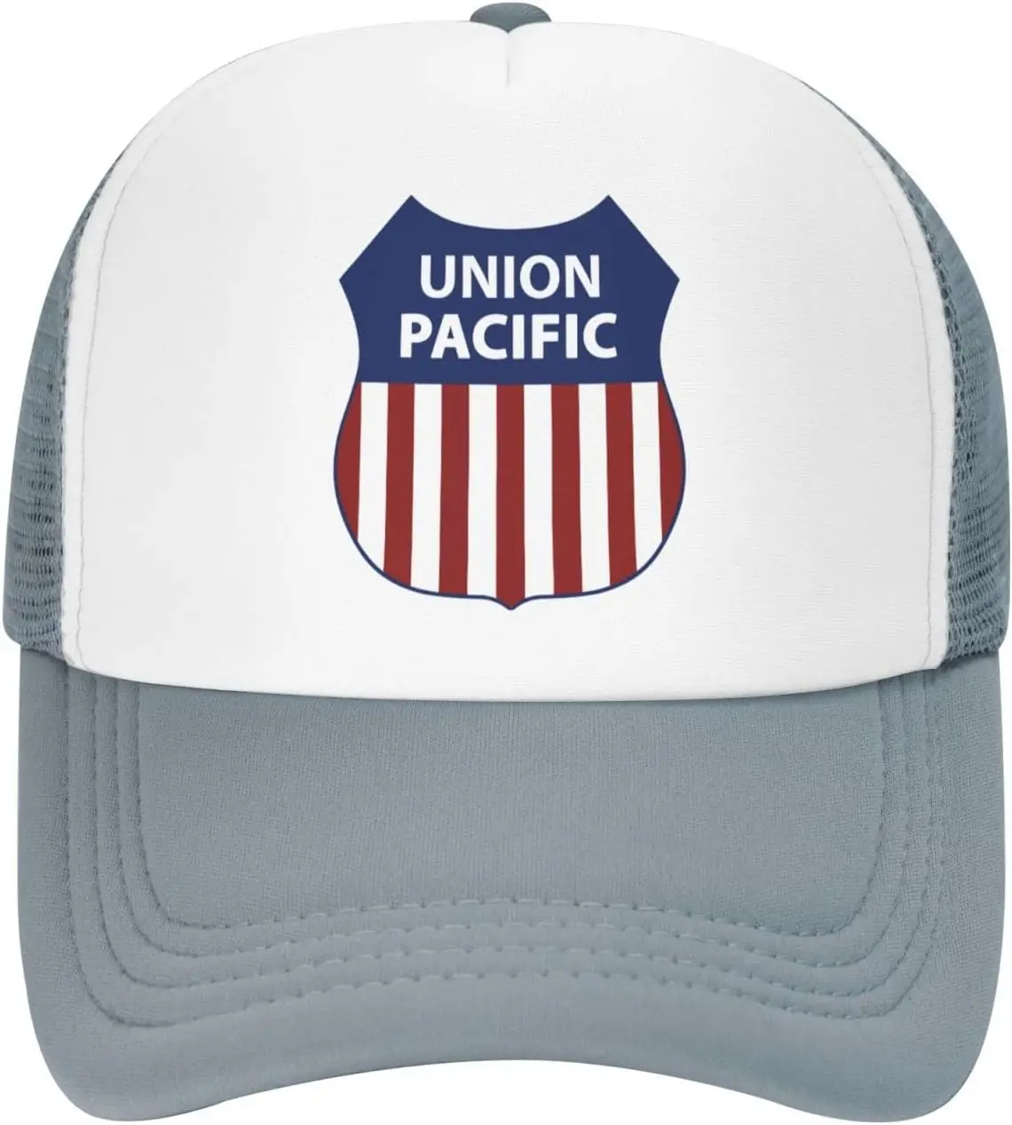 

Мужские регулируемые бейсболки Union Pacific, Модная Джинсовая шапка-тракер для мужчин