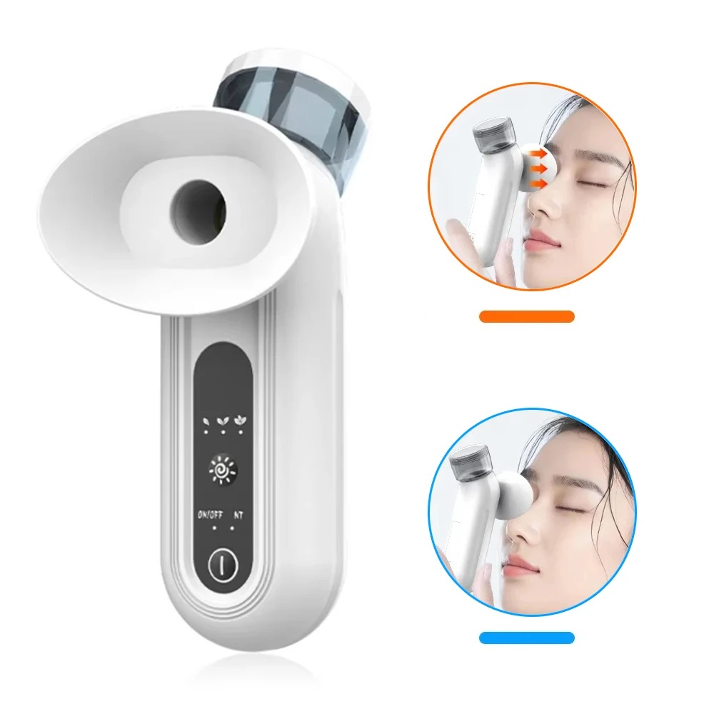 Nano Eye Mist Steam Sprayer for Relief Dry Eyes, Eye Treatment, Portable Heated Eye Masks, Mini Eye Moisturizing Cleaning Tool