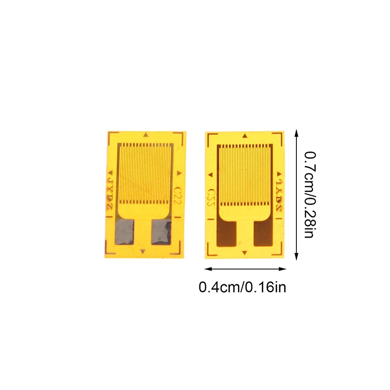 Lot De 10 Capteurs De Jauge De Contrainte BF350-3AA - Résistance 350 Ohm, 7x5 Mm, Pour Mesure De Force Précise