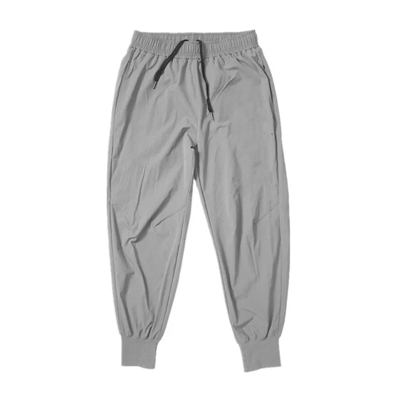 Mens Summer Running Pants - Elastic Jogging Sweatpants for Gym  Outdoor Fitness
