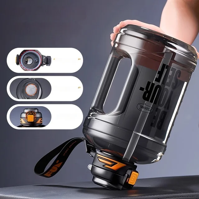 1600ML Tritan Portable Sports Water Bottles For Children  Home And Kitchen Drinkware Bottle Water Camping Plastic Cups For Party 6