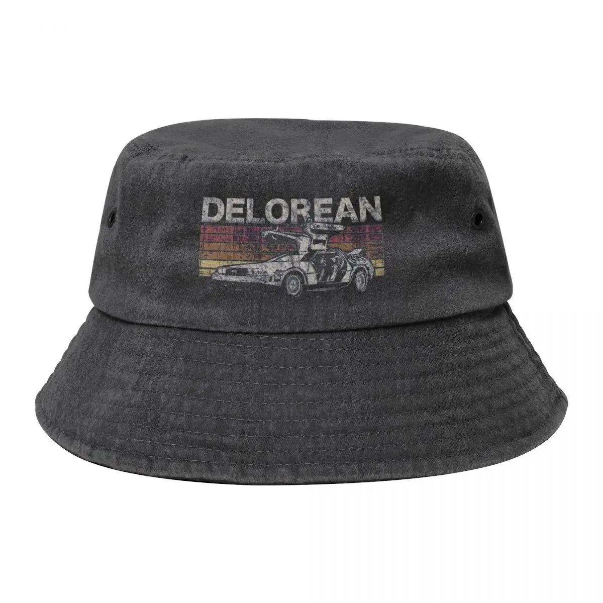 

DeLorean Bucket Hat Hat Beach Golf Hat Man Golf Wear Baseball Men Women's