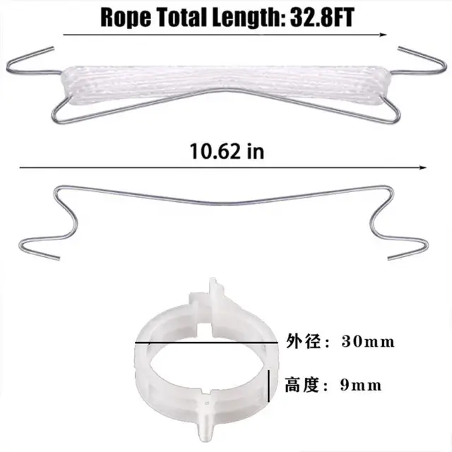 Nylon Paradicsomhörhorog 10M Szőlő Tartó Kötél Paradicsom Horog Függőleges Kerti Tartozékok Növényi Lámpatest Jogos V Típusú Zsineg
