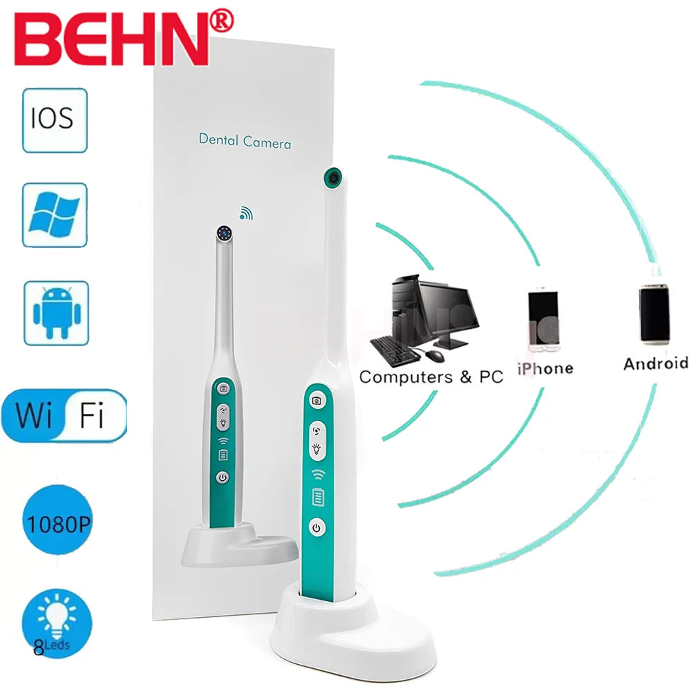 Intra Oral Dental Camera Wifi Digital Radio Sensor Electronic Camara