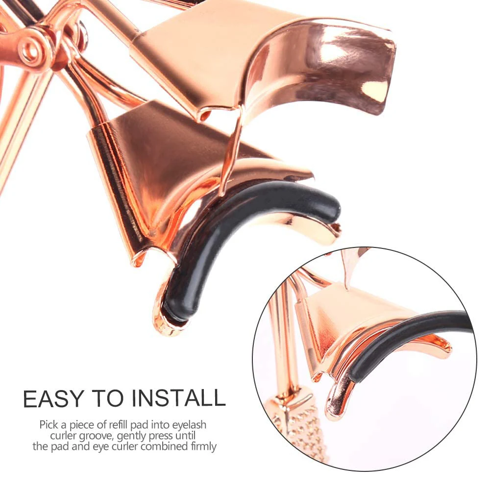 Eyelash Curler 10/20/50/pcs Replacement Eyelash Curler Refill Silicone Pads Makeup Tool Accessories