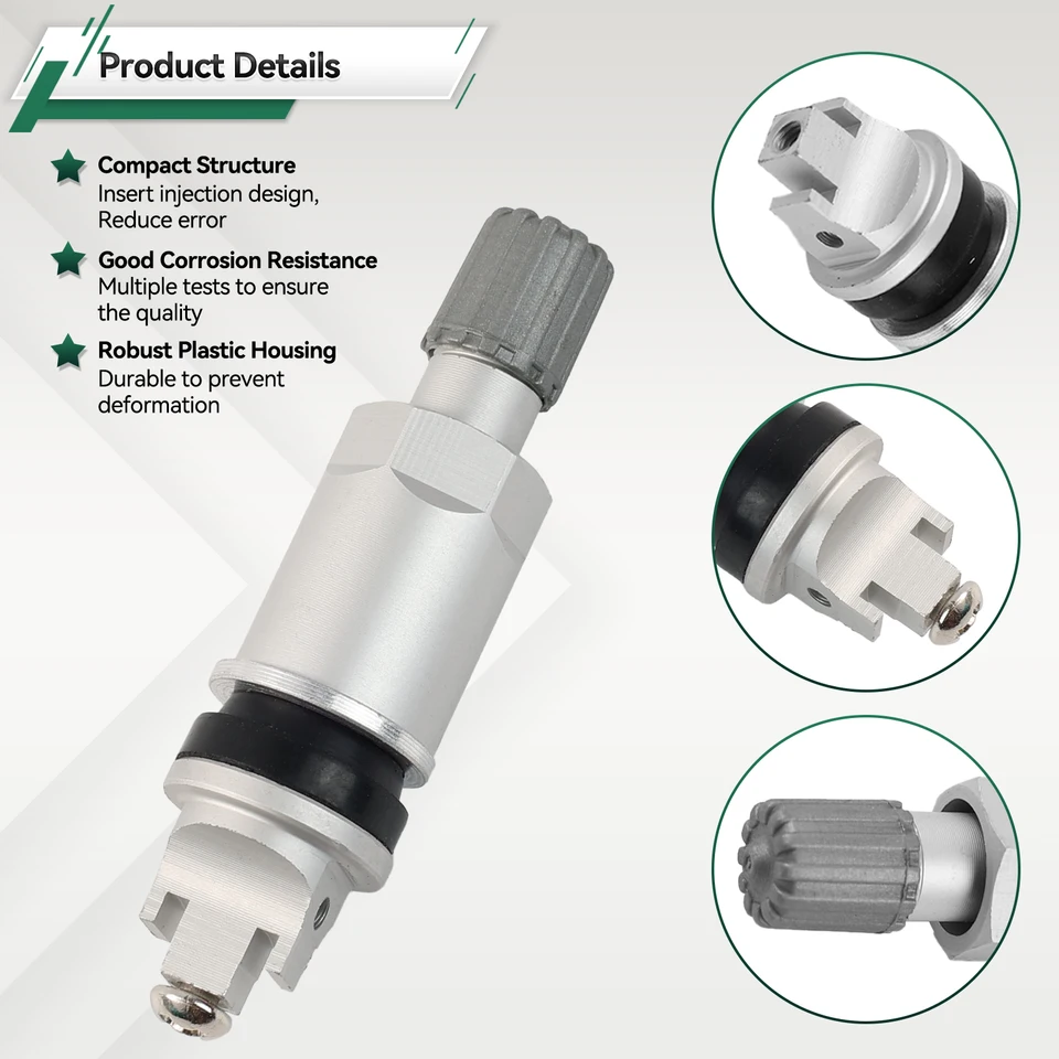 Kit De 4 Sensores TPMS De Metal Para Toyota - Monitor De Presión De Neumáticos Para Corolla, Land Cruiser...