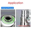 Internal Thread CO2 Steel Cylinder Generator Stainless Steel Valve Aquarium CO2 Carbon Fiber Filter Element Accessories Filter 4