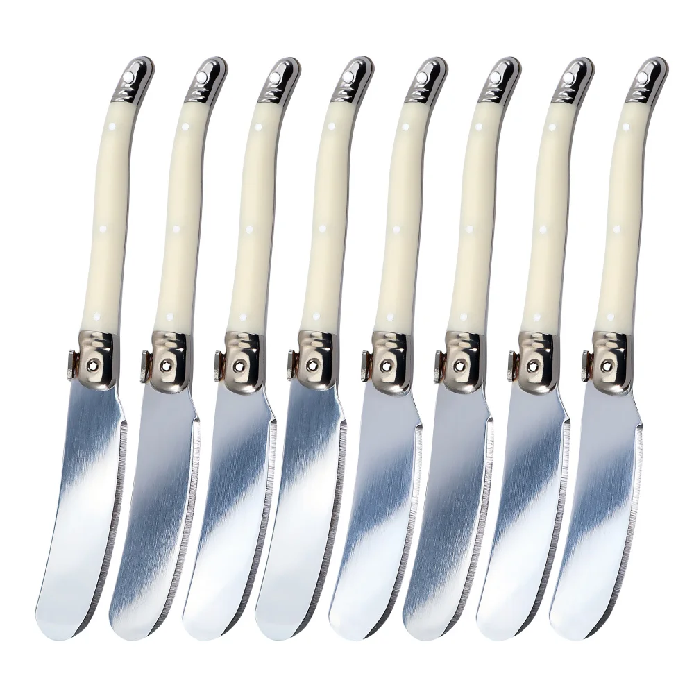 Uniturcky 6 PCS Spatula Spreader Knife, Stainless Steel Spreaders for  Kitchen, Cheese Spreader Knives, Dessert Knife for Appetizer Butter  Sandwich