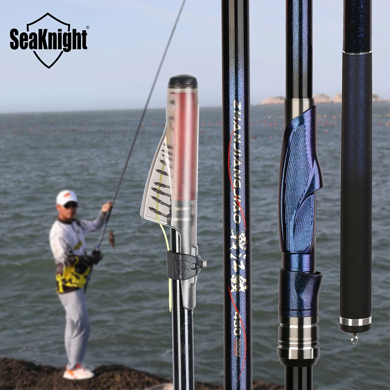 2022 SEA Rock4.5M 5.4M 6.3M Travel Ocean Spinning Fishing carbon Rod ML MH  XH Telescopic Rock Fishing Rod Surf Ultralight hard