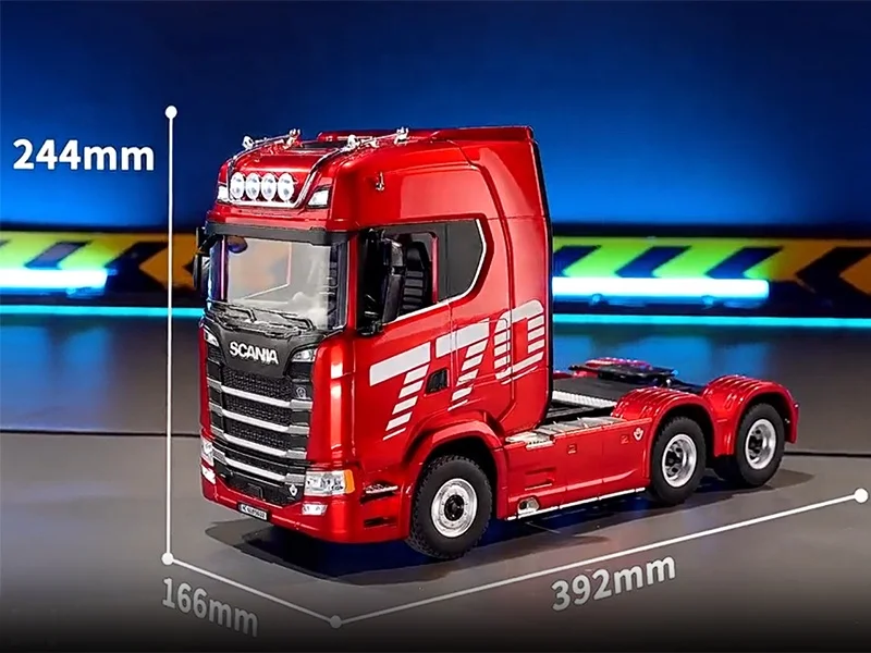 Huina 1501 1:18 Scale Scania 770S V8 RC Trailer Semi Truck