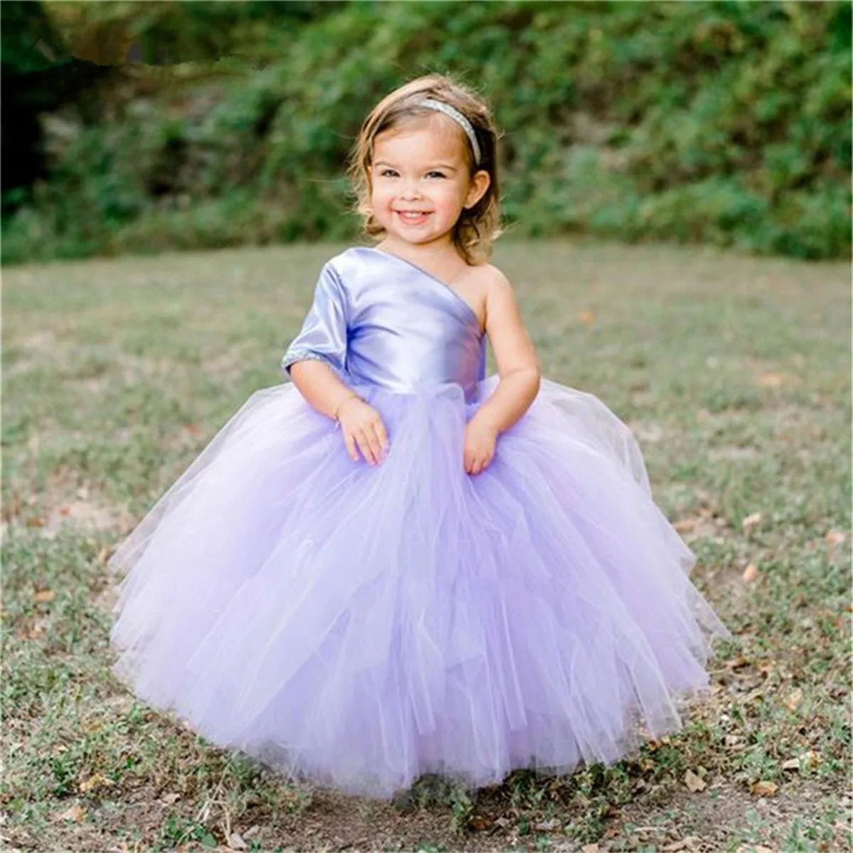 flower-girl-dresses-lovely-one-shoulder-tulle-fluffy-princess-wedding-first-communion-ball-party-dresses-birthday-present