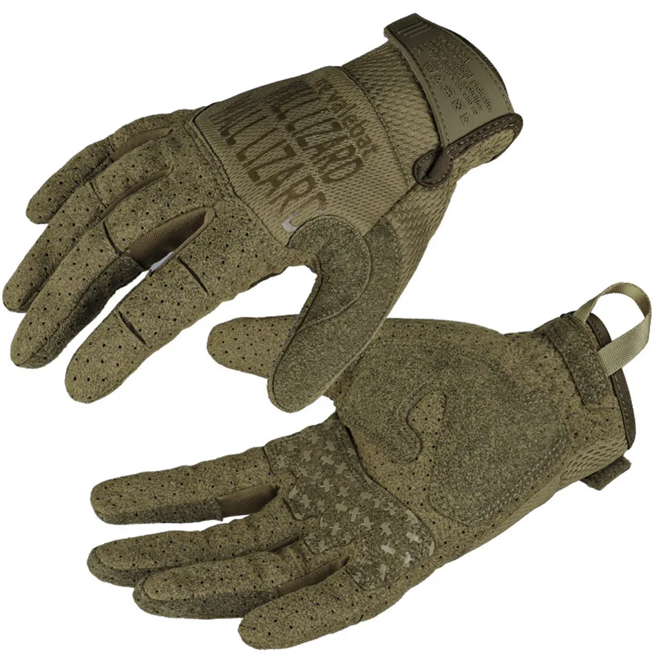 Tactical Gloves Men Airsoft Full Finger Gloves Outdoor Touchable Hiking Cycling Combat Shooting Camouflage Anti-Skid Mittens finger gloves sports gloves tactical gloves
