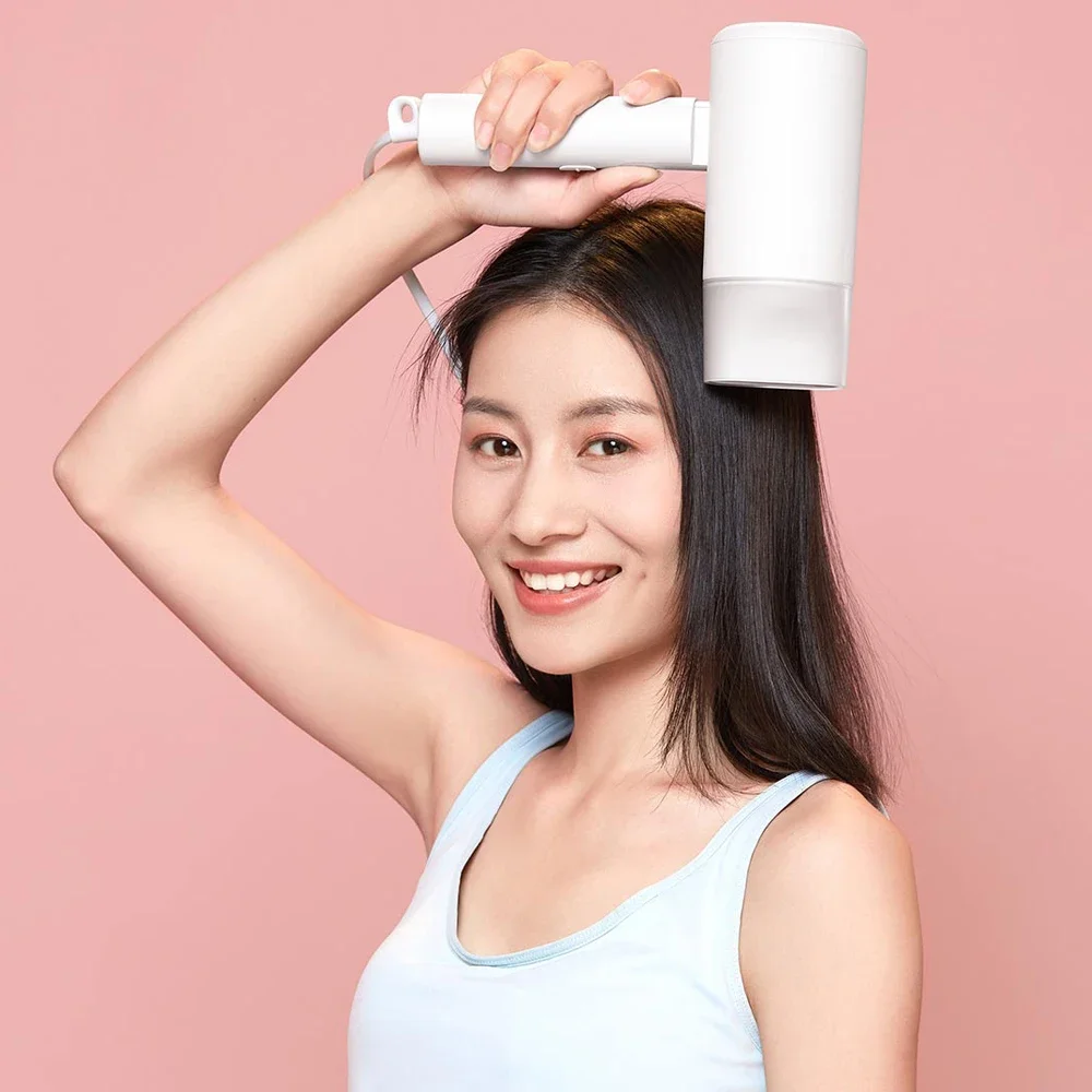 

H100 Portable Anion Hair Dryer Water ion Nano Hair Care Hair Dryers Quick Dry Professinal Travel Foldable Hairdryer