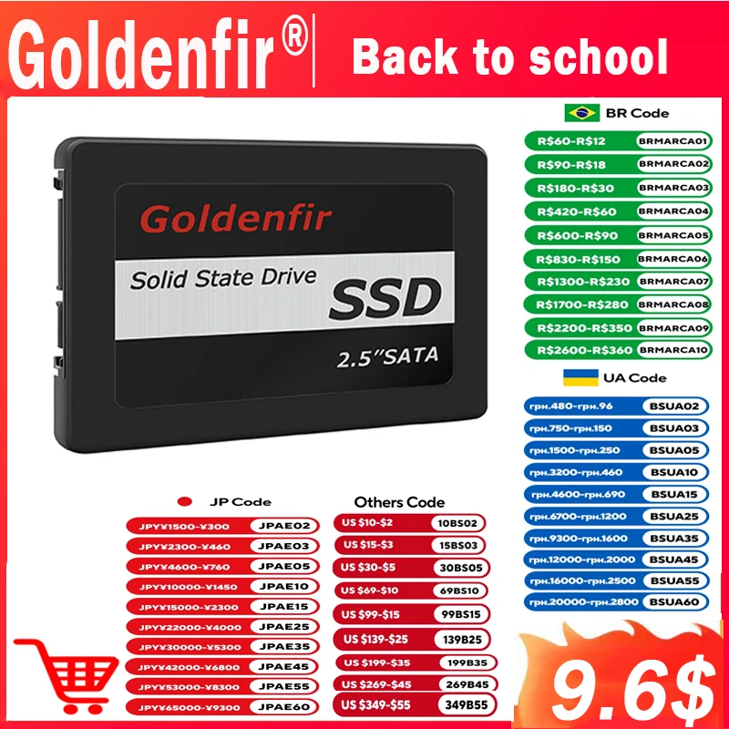 Goldenfir 1TB SSD 2.5インチ SATA SSD Goldenfir 1TB SATA3 / 6.0Gbps 新品 2.5インチ 高速 NAND