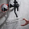 Convenient Toilet Shower Rack with No Drilling Installation Bathroom Storage Basket for Shower Room and Bath Products 1
