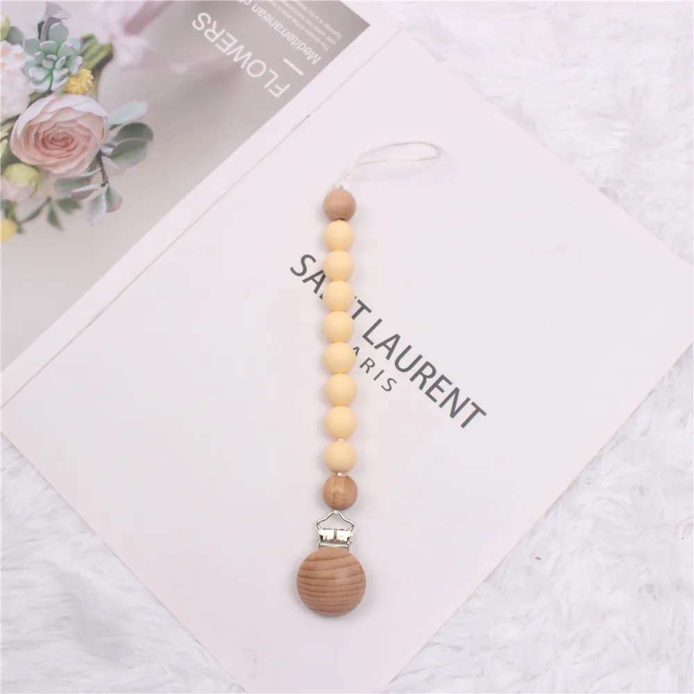 INS Schnullerkette aus Lebensmittelsilikon, Schnulleranhänger, Anti-Verlust-Kette, Baby-Beißspielzeug, Schnullerclips, Babyspielzeug – Detail 16