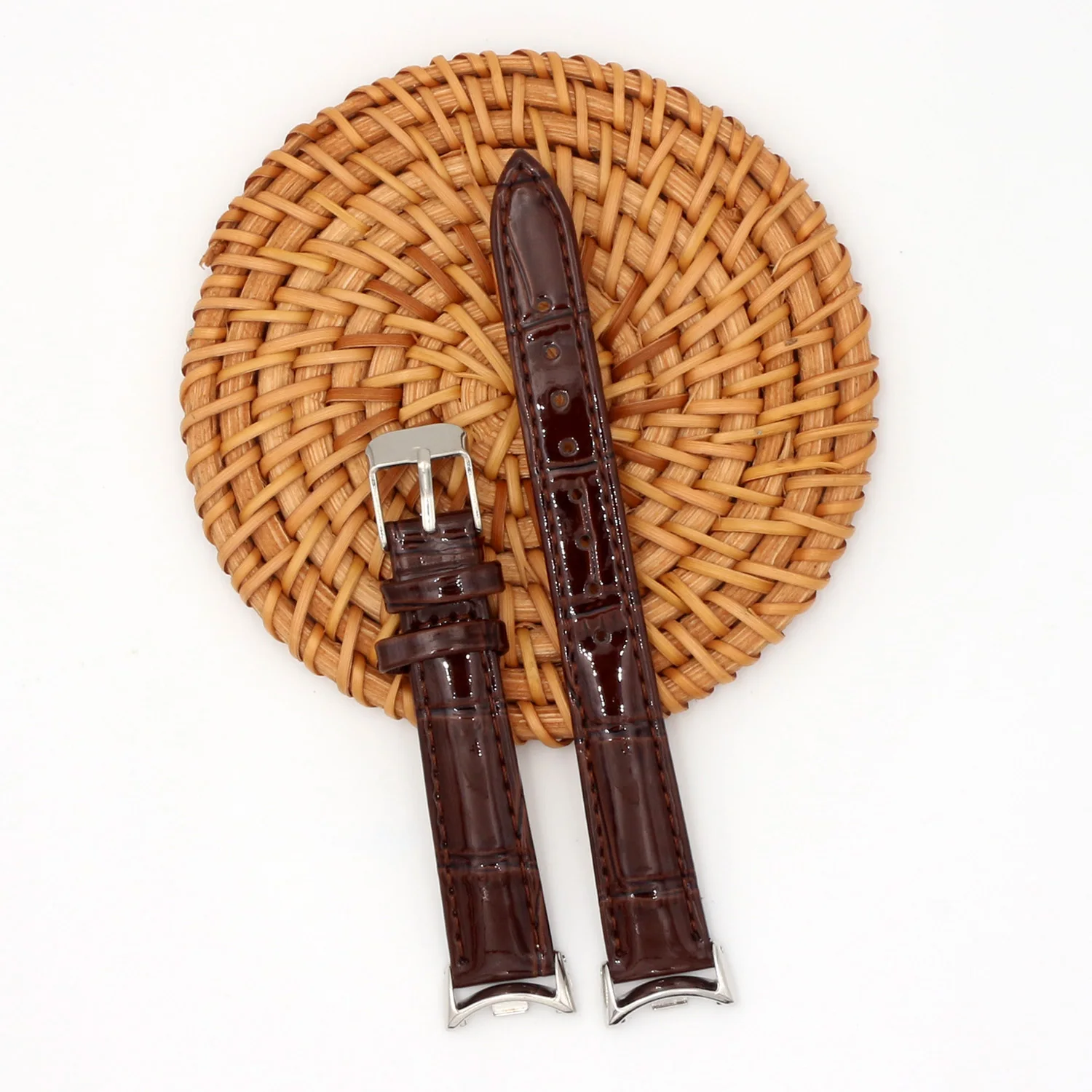 Elegant Leather Watchband Replacement Strap for Women’s Smartwatch Bracelet