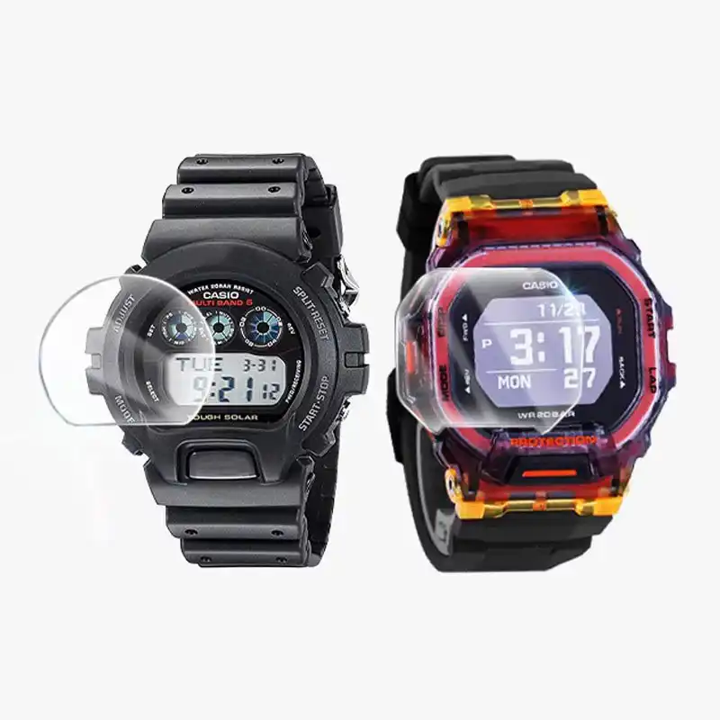 Hard Glass Screen Protector Cover Film For Casio G-SHOCK GBD-200