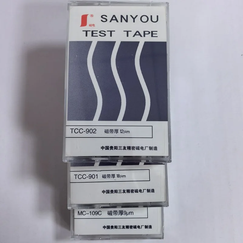 TEST TAPE MIRROR CASSETTE 9&mu;m，12&mu;m，18&mu;m Tape Path Tape skew test Head height check