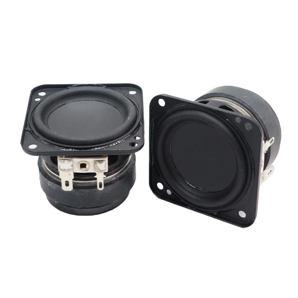 2Pcs Inch HIFI Speaker Ohm 15W Full Range High Power