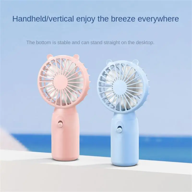 

Travel Cooler Desktop Standing Cute Pet Creative Handheld Mini Dormitory Home Outdoor Travel Home Supplies Electric Small Fan