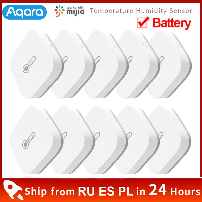 Aqara Temperature Sensor Smart Air Pressure Humidity Environment Sensor Smart Control Zigbee Smart Home For Xiaomi APP Mi Home