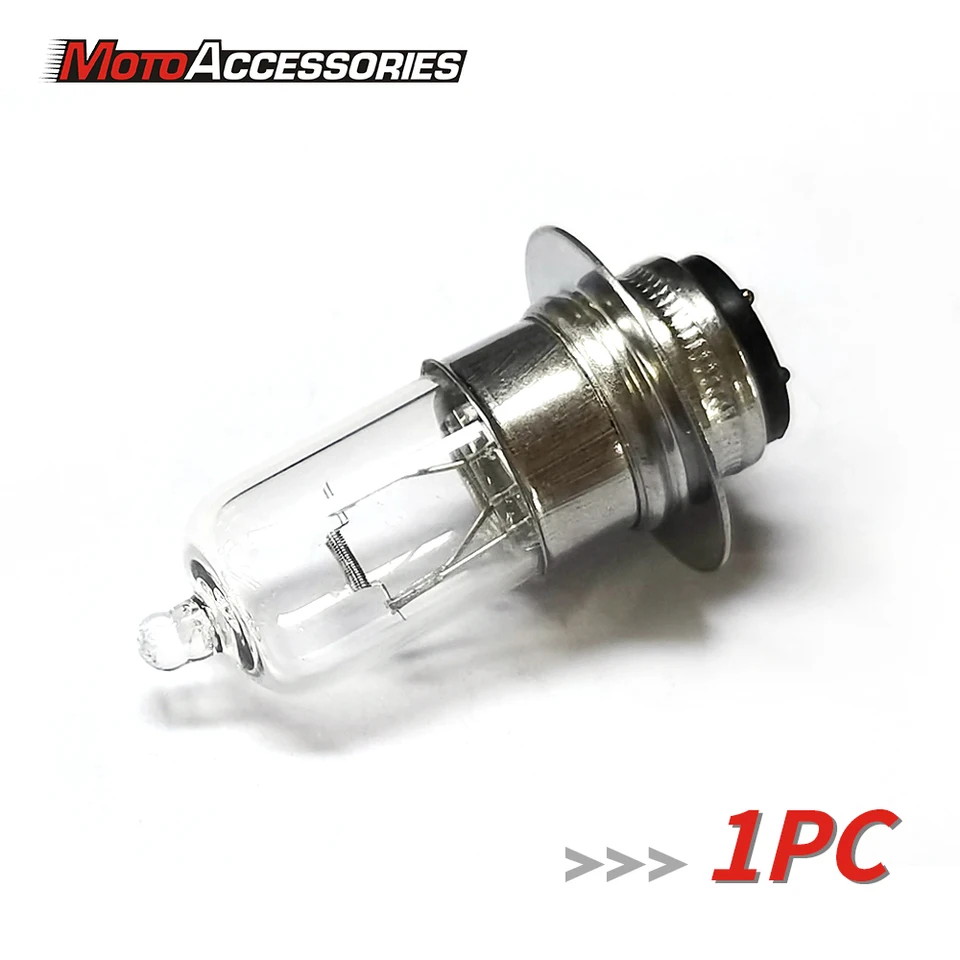 Ruiandsion H6M 12V 38W Halogen Headlight Bulbs Replacement Bulb For Motorcycle Scooter Moped Warm White 2pcs