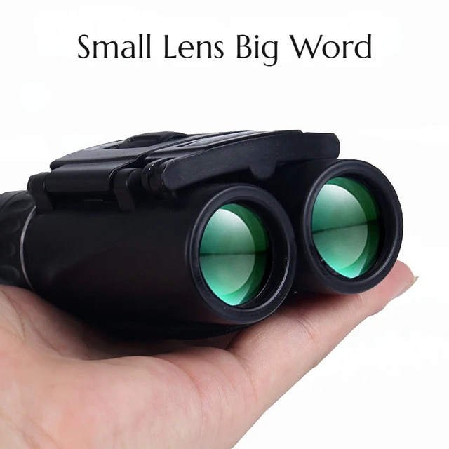 40x22 HD Binoculars – Long Range Folding Mini Telescope with BAK4 FMC Optics 2