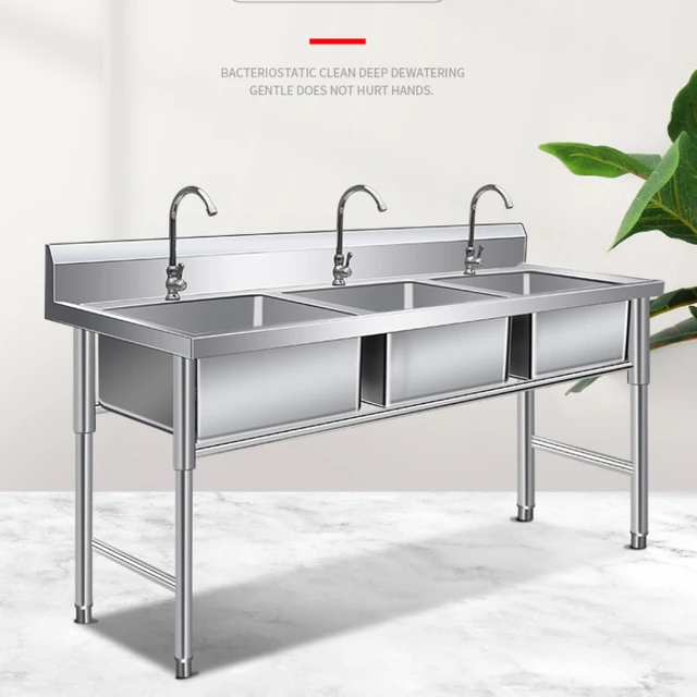 Commercial Vegetable Wash Sink