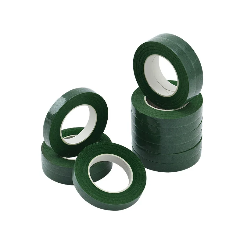 Bouquet Floral Stem Tapes Self-Adhesive Tapes Florist Flower Wrapping Tape Wedding DIY Decoration Supplies 5rolls