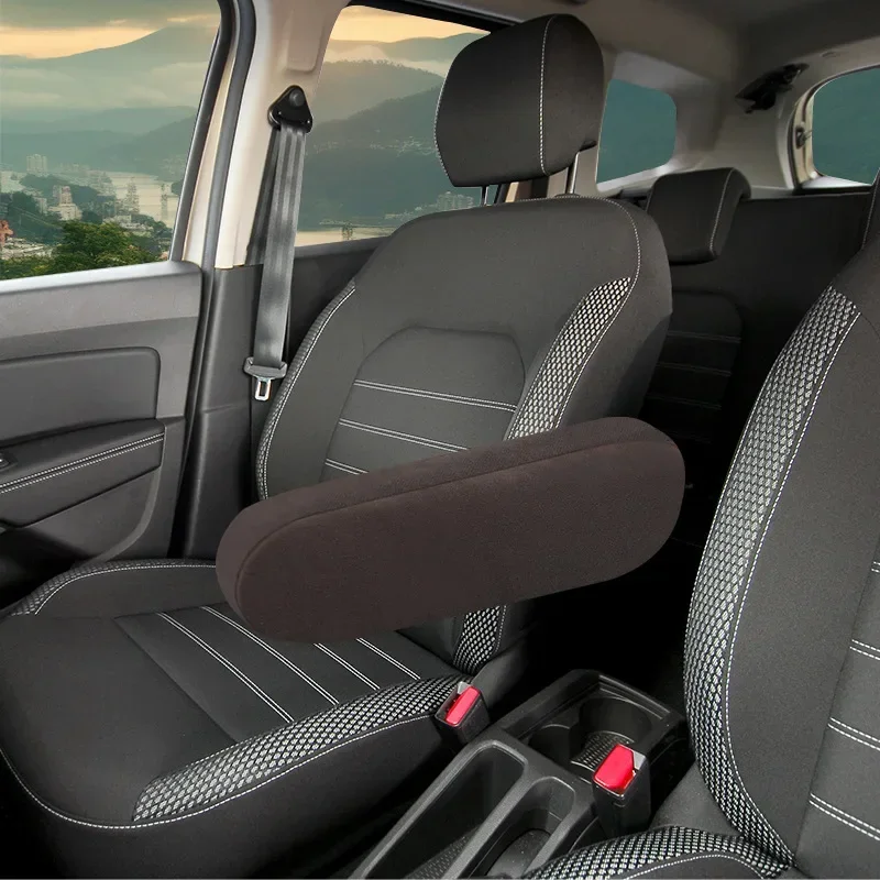 Universal Dust-Proof Car Seat Armrest Protector - Soft, Comfortable, and Elastic Cover