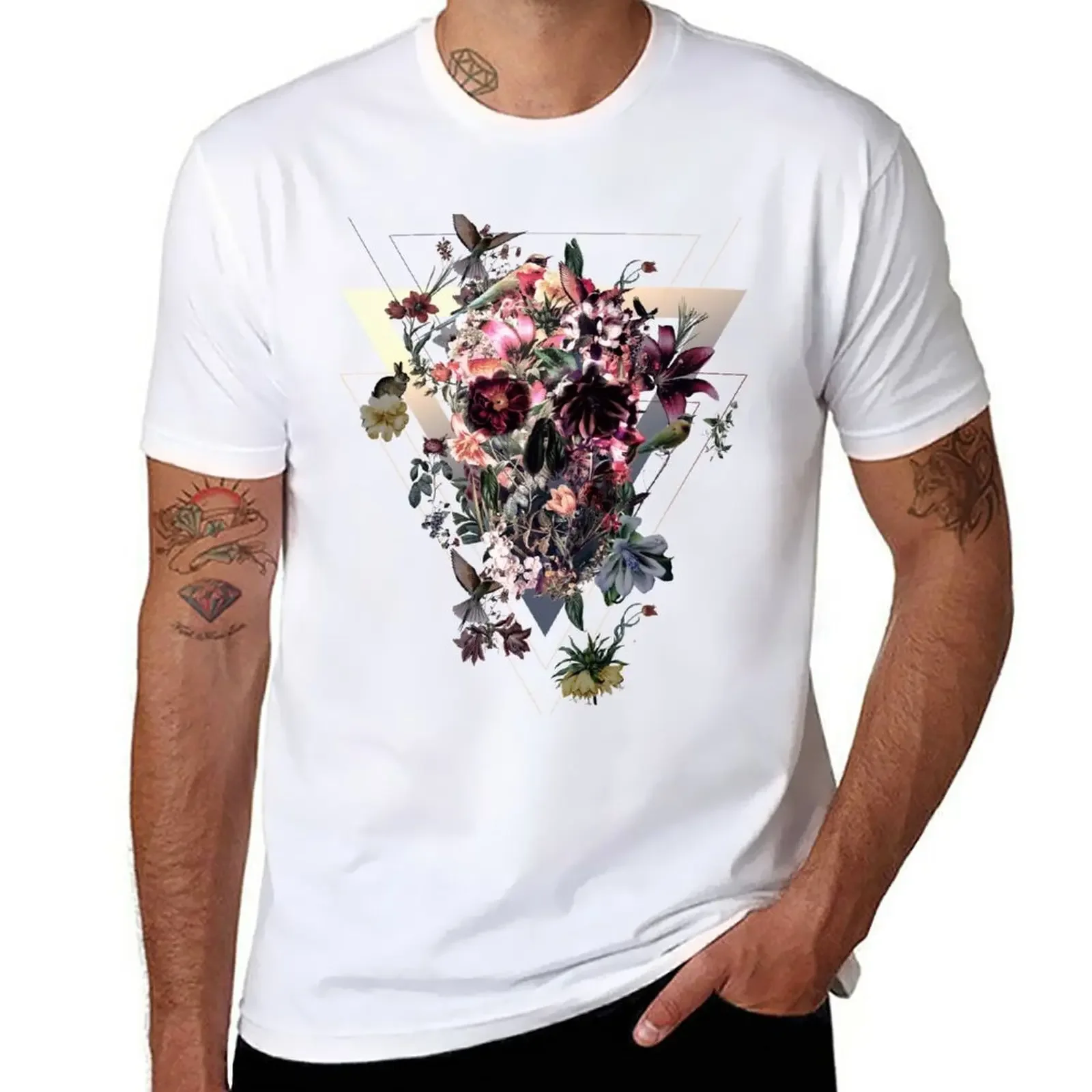 

New Skull T-Shirt Short sleeve tee funnys boys animal print plain t shirts men
