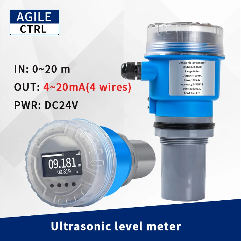 5m10m20m420mAUltrasonicLevelMeterNoContactSanitaryOliveOil