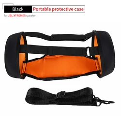 Durable Portable Speaker Protective Cover and Carrying Case (Black)
