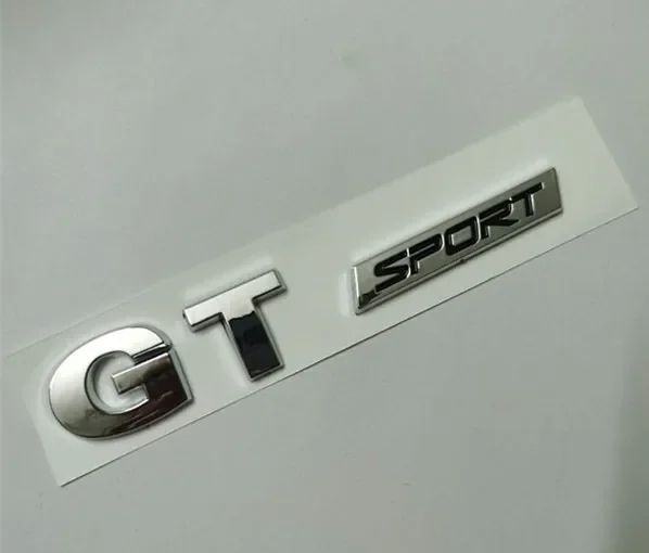 1X 3D ABS Хромовая Серебряная black red GT SPORT GTSPORT для Polo Passat Golf 5 MK5 (art.: 3920c41999a4b) - 3920c41999a4b