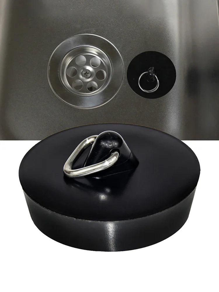 Washbasin Plug 1pcs Rubber Drain Stopper 45.6mm Diameter Sink Replacement For Bathtub Kitchen Bathroom Laundry Sinks