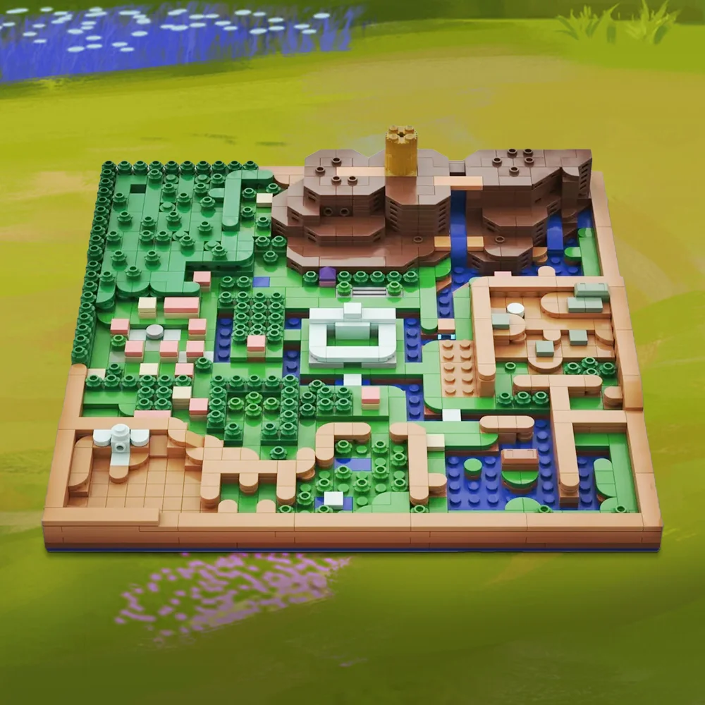 MOC-183242 Zeldaed A Link to the Past Model Building Blocks
