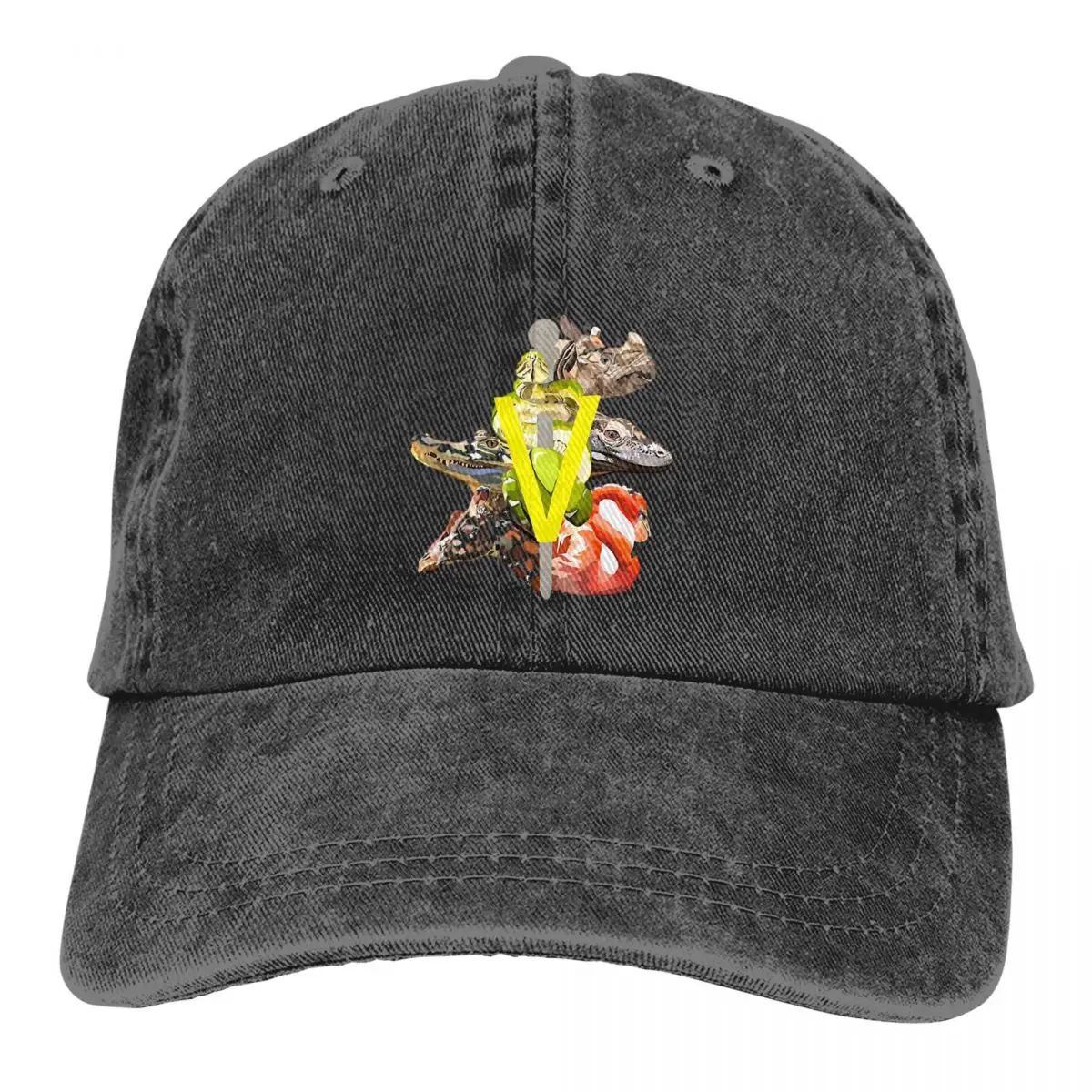 

Giraffe Multicolor Hat Peaked Women's Cap Veterinary Medicine Personalized Visor Protection Hats