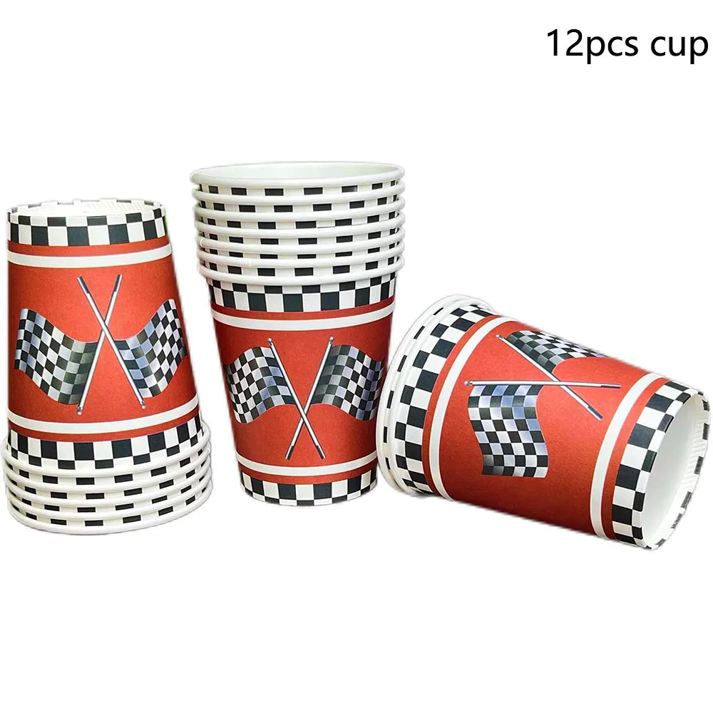 Racing Car Party Supplies Party Disposable Tableware Racing Car Party Supplies Boys Birthday Party Decorations Disposable Tableware Dinner Plates Dessert Plates Cups Napkins