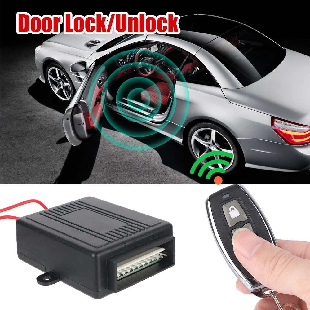 Car Keyless System Central Door Lock Unlock Remote Control Car Door Window Truck Master Lifter With 2 Controller 12V remote control car wireless remote controller wireless remote control