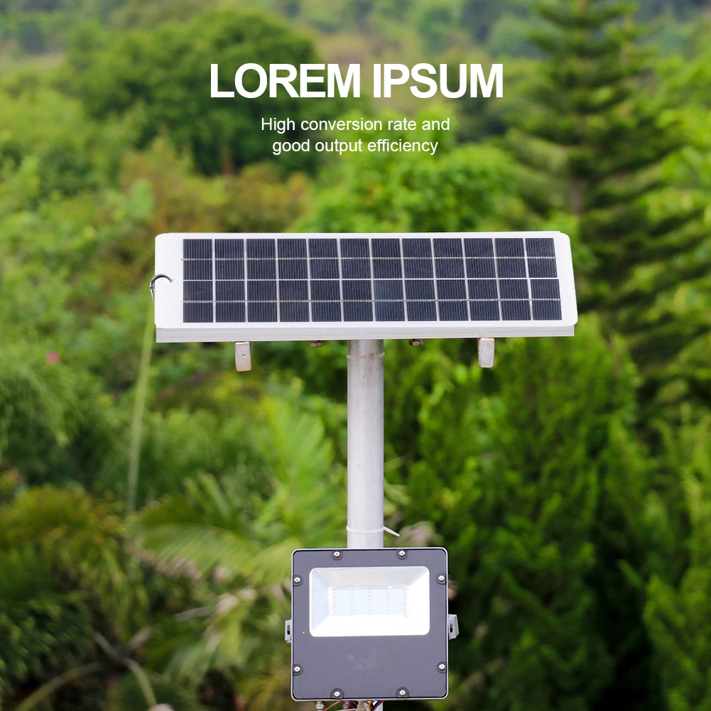 12V Solar Generator Polysilicon 10W Solar Battery Charger EVA Laminated Emergency Solar Panel for Monitoring Camera/Mobile Phone