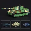 1/72 RTR RC Tank German Tiger Battle Tank Turret 360°Rotation Mini Painted and Assembled Shooting Sound Toy Model for Kids 1