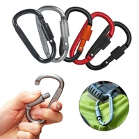5pcs Tactical Carabiner Edc Gadgets Outdoor Survival Caribiner Keychain Tactical Goods Accessories Quickdraw Clip Caribiner Hook 1