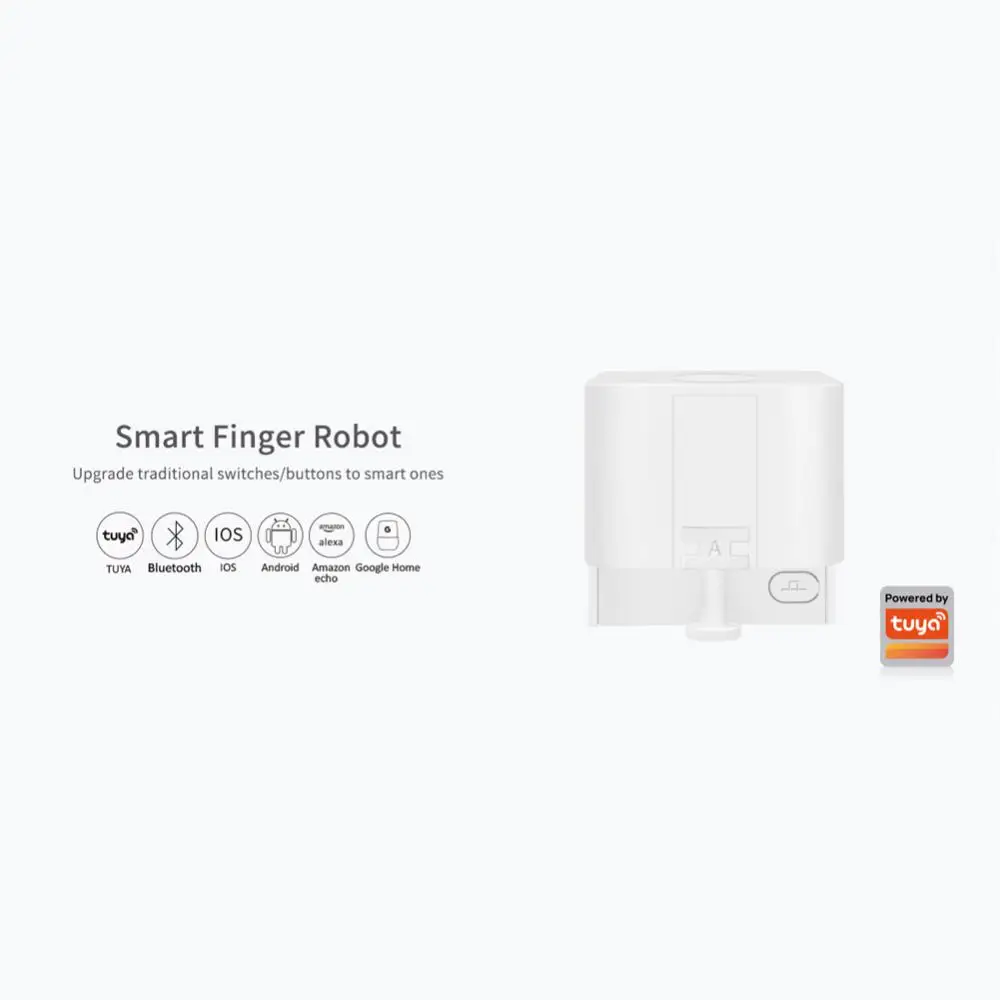 

Tuya Bluetooth Smart Fingerbot Plus Smart Fingerbot Switch Button Pusher Smart Life Timer Voice Control Works With Alexa Google