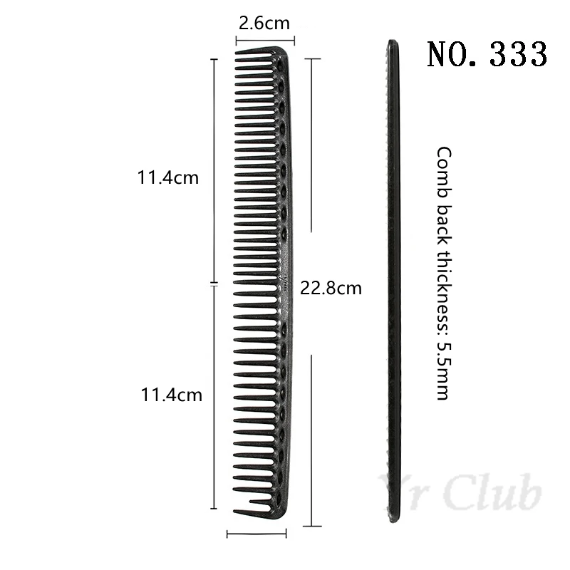 Hairdressing Comb For Barbers Haircut Combs Salon Hairstylist Hair Cutting Comb Hairbrush Barber Shop Hair Trimming Tools Y0508 2