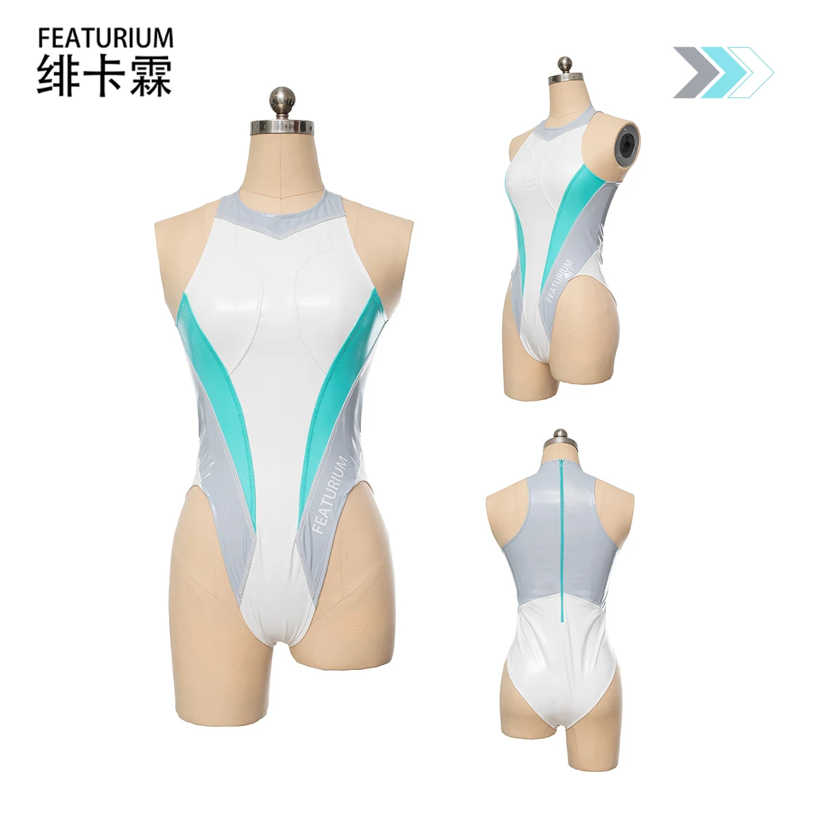 Featurium「FEM-GUM01」ぐみぐみ号 コラボ エナメル競泳水着 Amazon | Featurium「FEM-GUM01」ぐみぐみ号 コラボ オリジナル